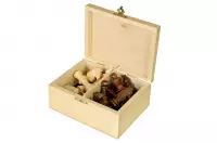 Figury szachowe Sunrise Staunton 4 (król 80 mm) w jasnym kuferku